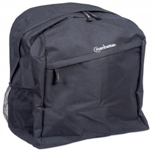Manhattan Mochila Knappack de PVC/Poliester para Laptop 15.6' Negro . . - Image 2