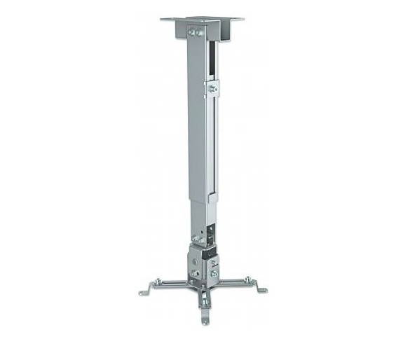 Manhattan Soporte de Muro/Techo para Proyector, hasta 20KGs, Plata ARTICULADO 20KG EXTENSION 43-65CM - Image 3