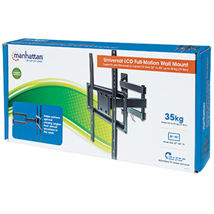 Manhattan Soporte de Pared para Pantalla 32' - 55', hasta 35kg, Negro Y CURVA ARTICULADO 32 A 55 35KG - Image 4