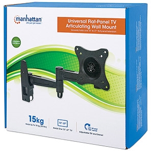 Manhattan Brazo de Pared para Monitor 13', hasta 15Kg, Negro TV ARTICULADO 13 A 27 15KG - Image 2