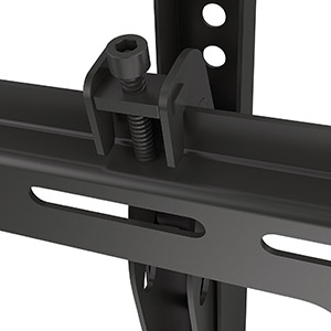 Manhattan Soporte de Pared para Pantalla 32' - 55', hasta 80Kg, Negro AJUSTE VERTICAL 32 A 55 80KG - Image 4