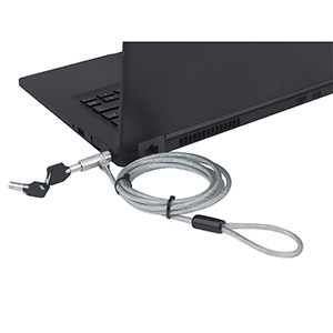 Manhattan Candado de Llave para Laptop 440295, 2 Metros, Negro WEDGE 2.0 METROS N17 2 LLAVES - Image 6