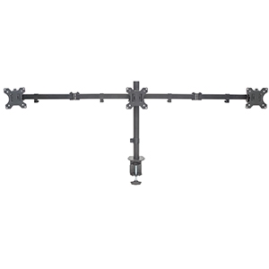 Manhattan Soporte de Mesa para 3 Monitores 13" - 27", 21Kg, Negro A 27  ESCRITORIO