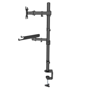 SOPORTE ESCRITORIO 1 MONITOR 13   A 32  8KG Y LAPTOP 10  A 17  8KG