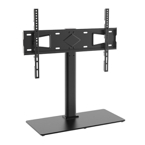 SOPORTE TV P/MESA 32 A 65 45KG ALTURA AJUSTABLE BASE DE VIDRIO - Image 3