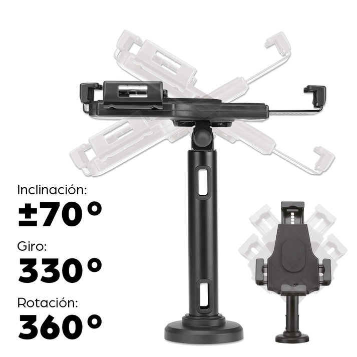 SOPORTE TABLETA O IPAD 7.9 A 10 5 IN ANTIRROBO CERRADURA - Image 8