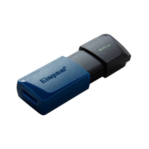 USB 3.2 MEMORIA 64GB DT EXODIA M TAPA DESLIZABLE (NEGRA-AZUL) - Image 3
